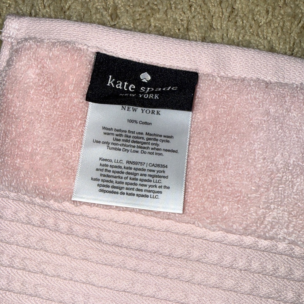 kate spade Soft Pink Bath Towel - Picture 9 of 12